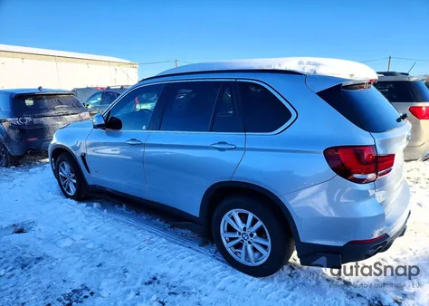 2015 BMW X5 Sdrive35I from USA, damaged, VIN 5UXKR2C51F0H39289